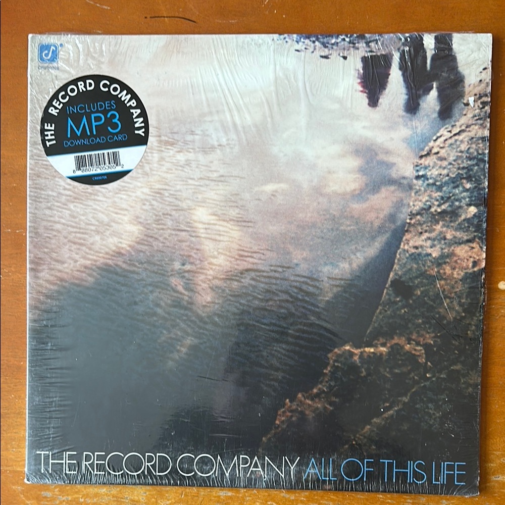 The Record Company All of This Life album on vinyl